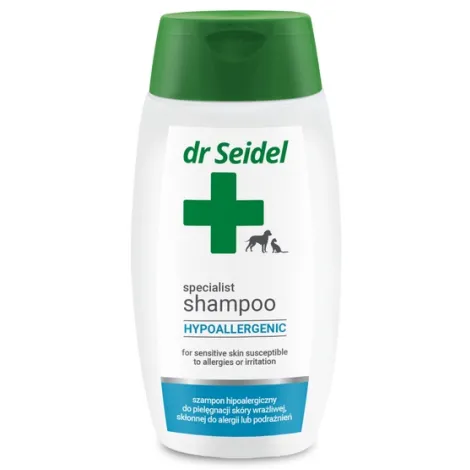 Szampon Hipoalergiczny dla psa Dr Seidel, wrażliwy piesek, uczulony,