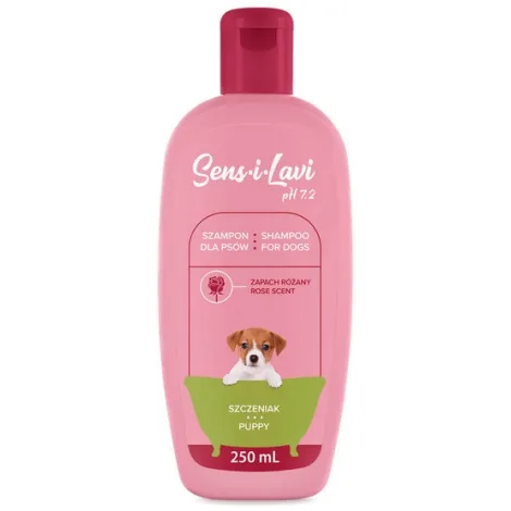 Sens-i-Lavi szampon szczeniak 250ml., DermaPhar, szampon dla małych psów, szampon bez łez dla psa, szampon dla młodych psów, kosmetyki dla szczeniąt, pielęgnacja szczeniąt